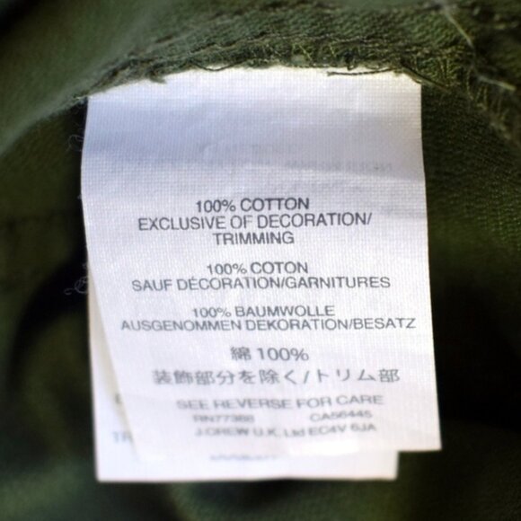 J. Crew Embroidered Daisy Patchwork Boyfriend Chinos - Picture 7 of 10